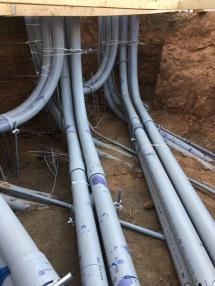 Electric Car Charging installation job  commercial.