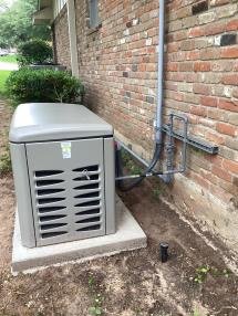 Whole House Generator & Generator Pad Installation